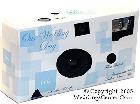Blue I Do Wedding Cameras