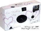 Pink Fun Hearts Wedding Cameras