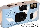 White Seashells Wedding Cameras