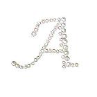 10 Pack of Adhesive Backing Rhinestone Letters