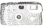 Dazzling Rhinestone Cameras