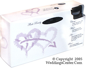 Pink Fun Hearts Wedding Cameras