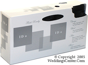 Silver I Do Wedding Cameras