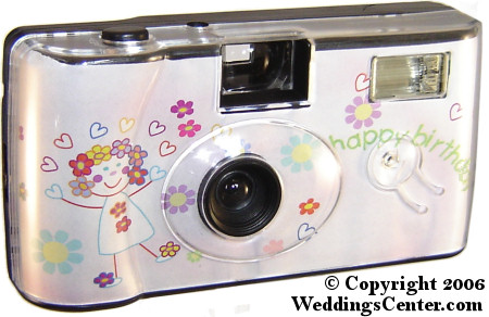 Birthday Girl Single Use Cameras
