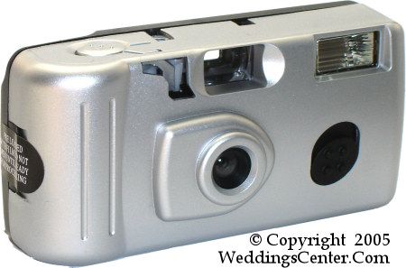 Silver Single Use Cameras