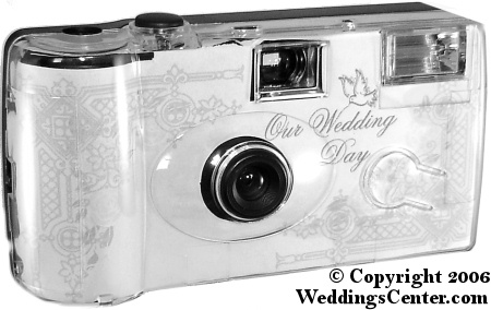 Wedding Lattice Single Use Wedding Cameras